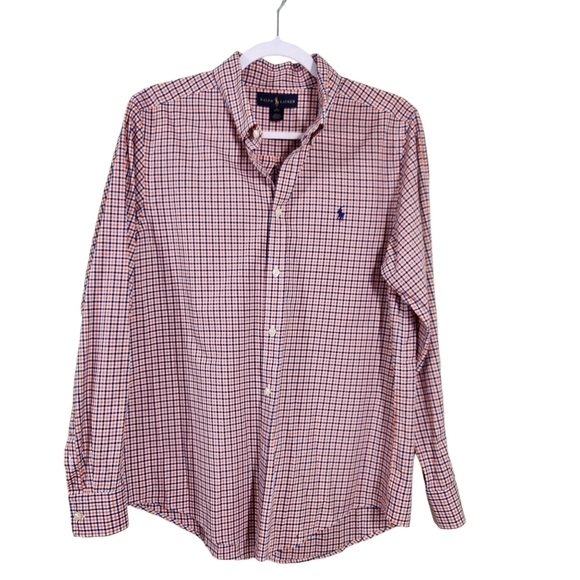 Ralph Lauren Boys Button Down Shirt, sz 16-18 - Picture 1 of 7